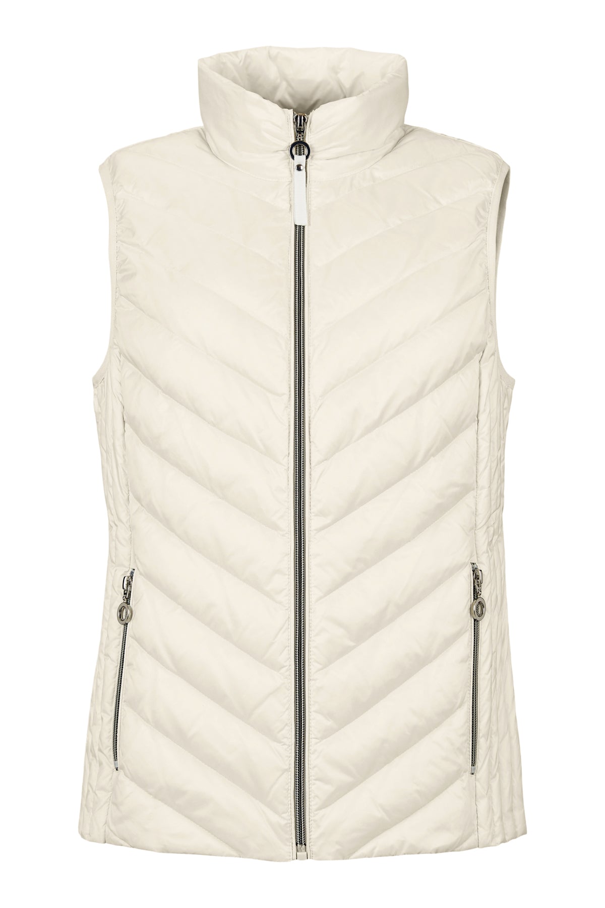 Frandsen Cream Padded Gilet