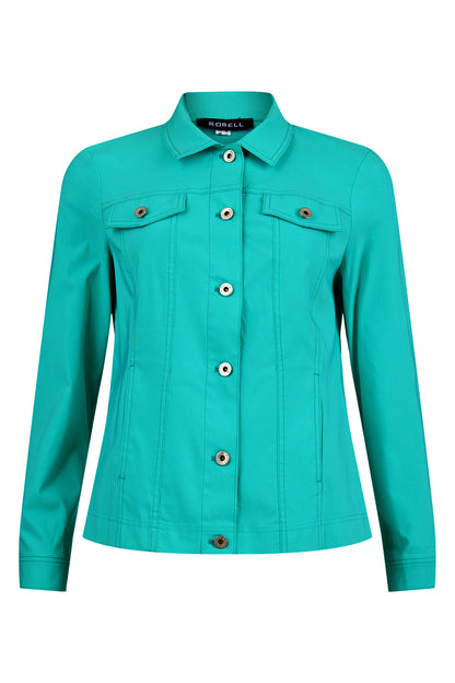 Robell Turquoise Happy Jacket