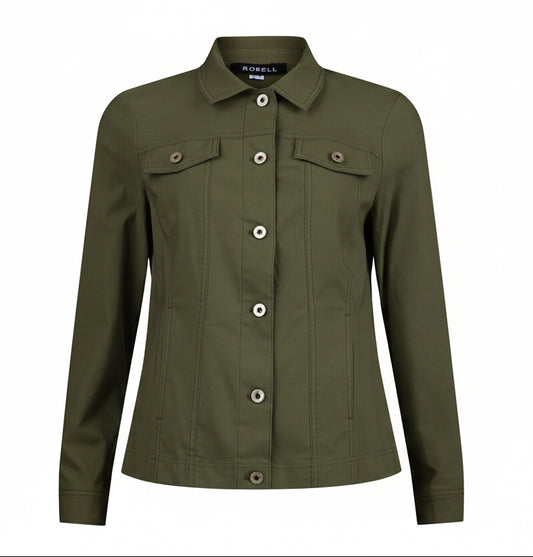 Robell Dark Olive Happy Jacket