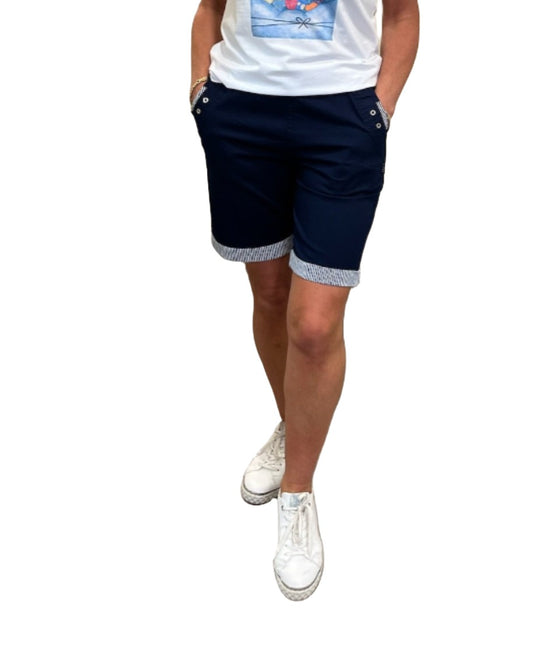 Navy Casual Shorts