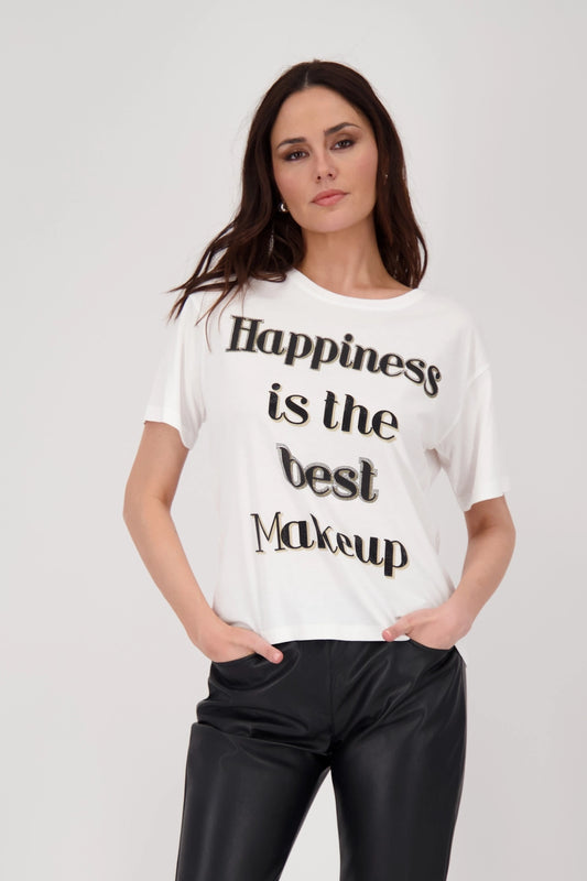 Monari Cream Happiness T-Shirt