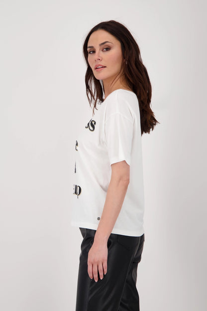 Monari Cream Happiness T-Shirt