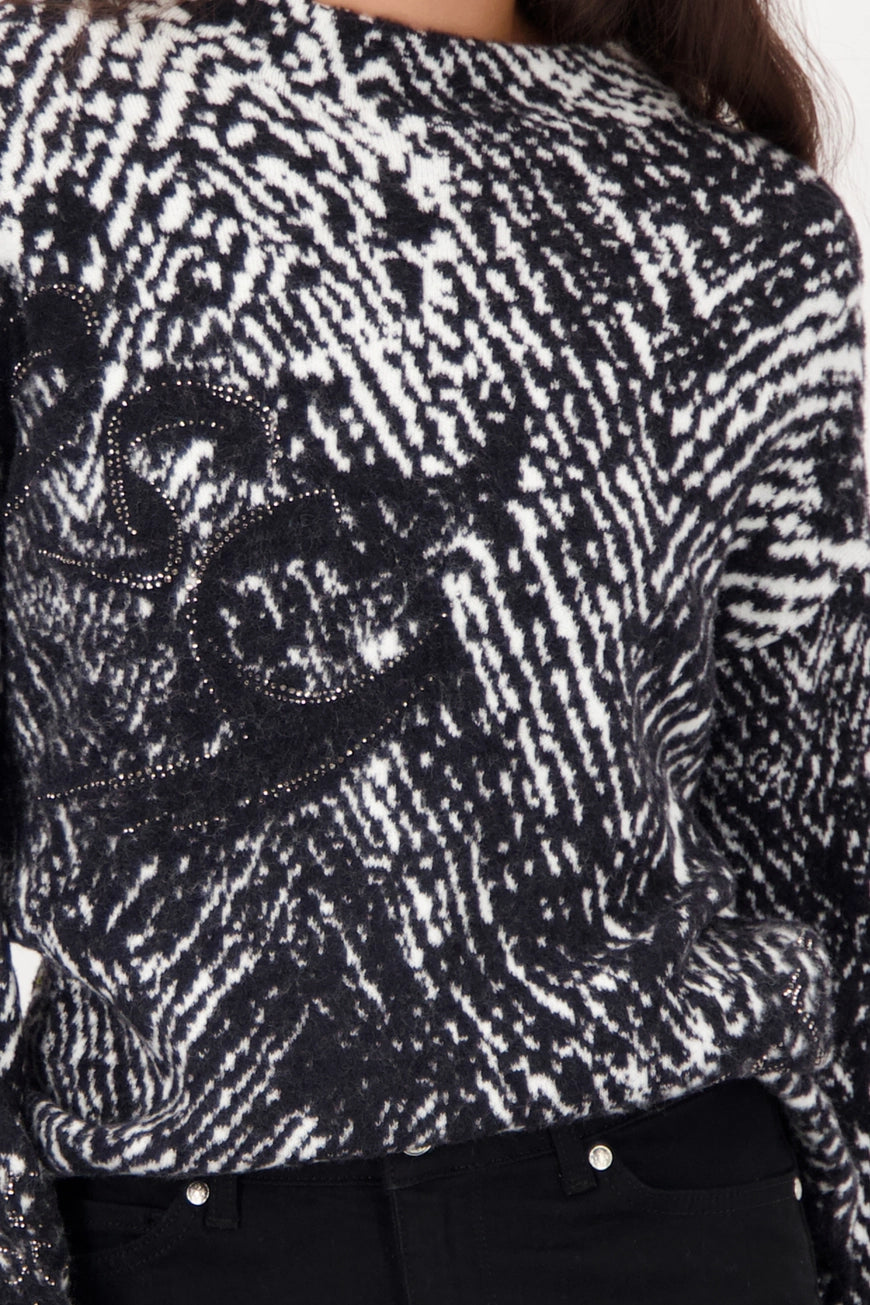 Monari Herringbone Sweater