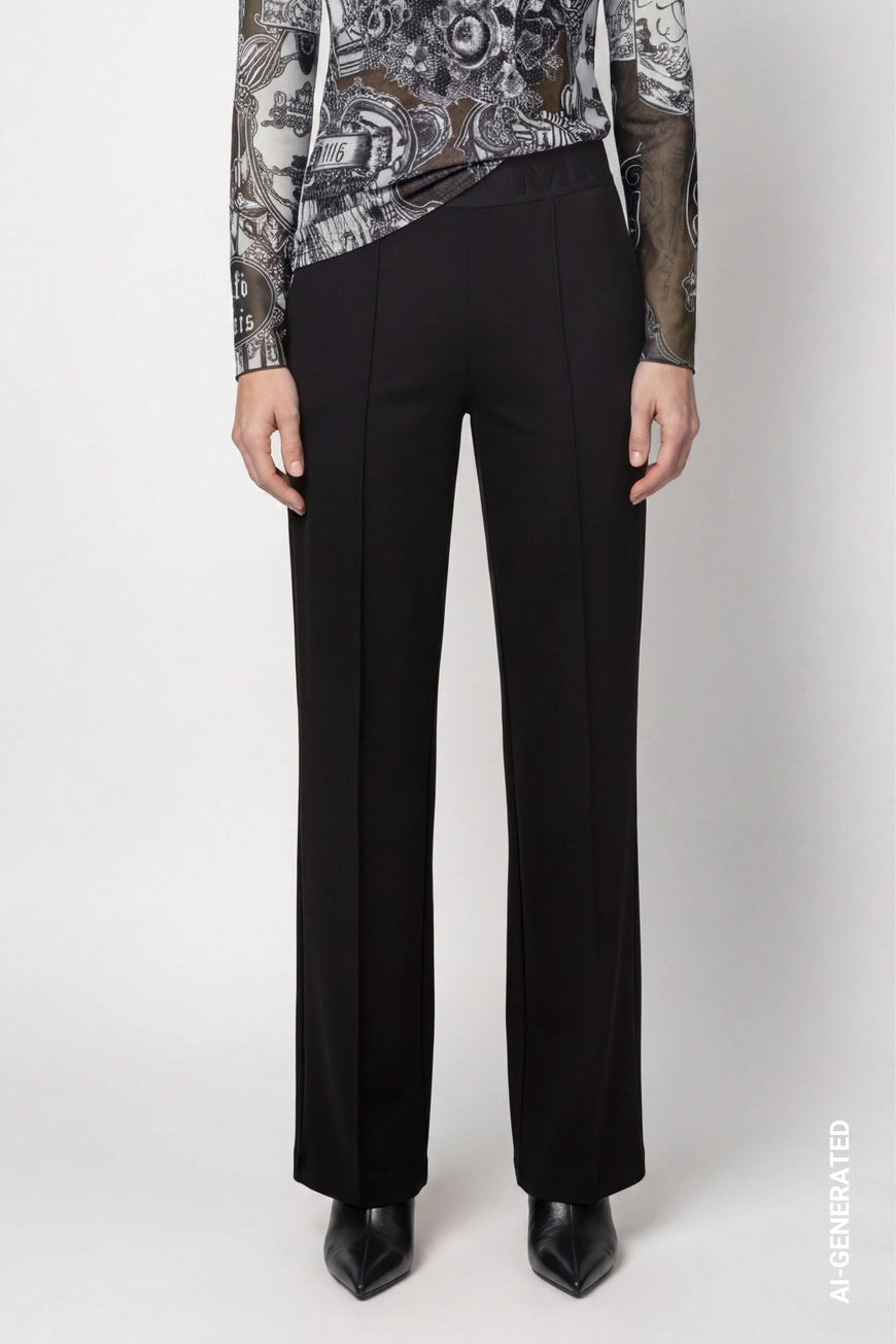 Monari Black Trousers