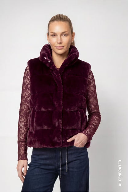 Monari Faux Fur Gilet