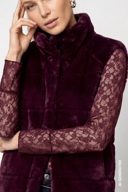 Monari Faux Fur Gilet
