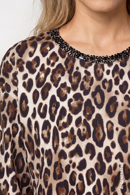 Monari Shoulder Cutout Sweatshirt