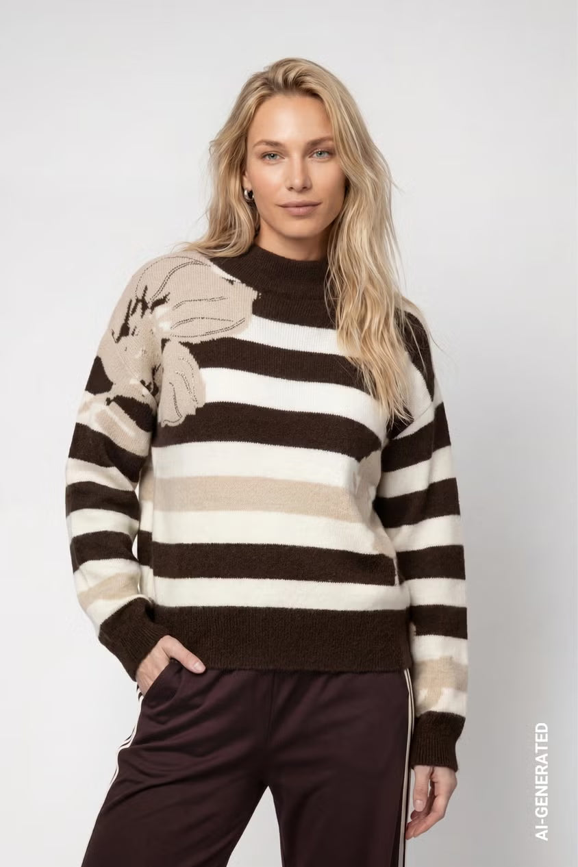 Monari Striped Pullover