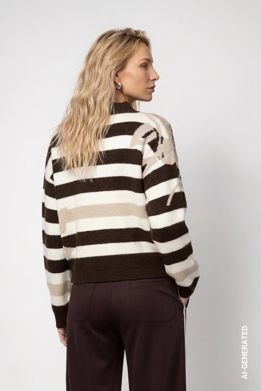 Monari Striped Pullover