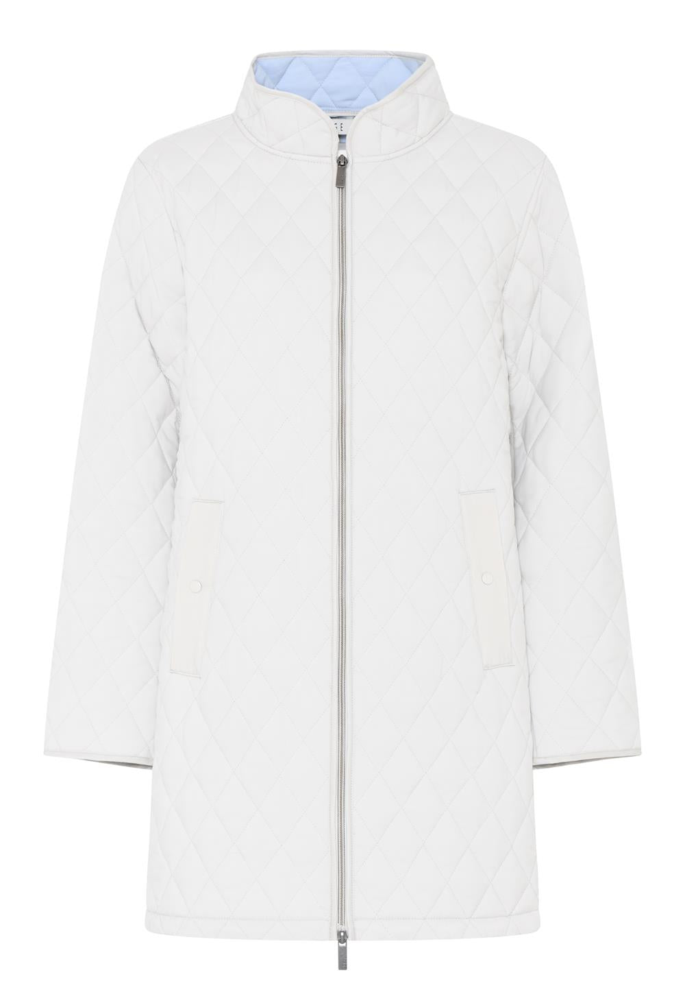 White Quilted Jacket