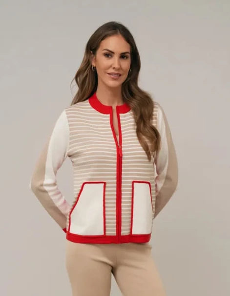 Ecru and Cream Twinset