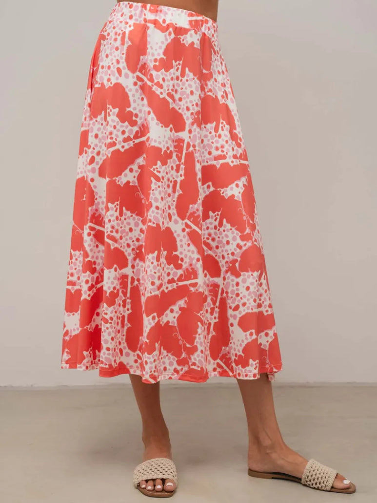 Coral Print Co-Ord