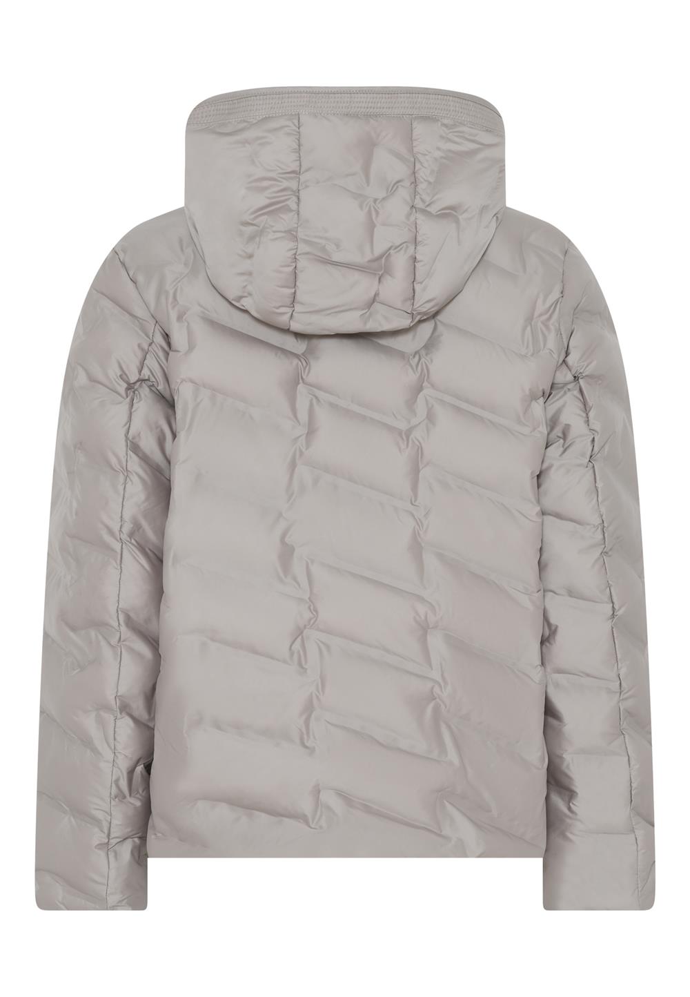 Etage Taupe Hooded Jacket