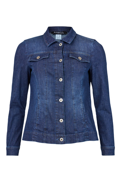 Robell Navy Dark Denim Happy Jacket