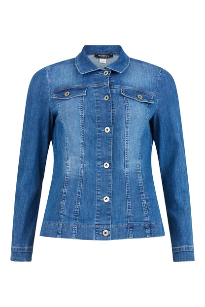 Robell Cobalt Blue light Denim Happy Jacket