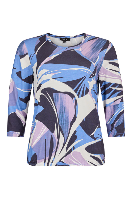 Sunday Floral Print Top