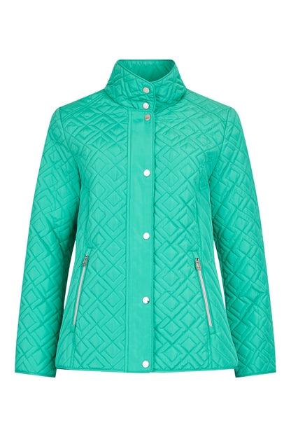 Frandsen Sea Green Quilted Jacket