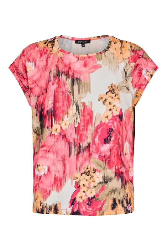 Sunday Pink Floral Top
