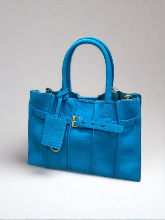 Aqua Blue Tote Bag