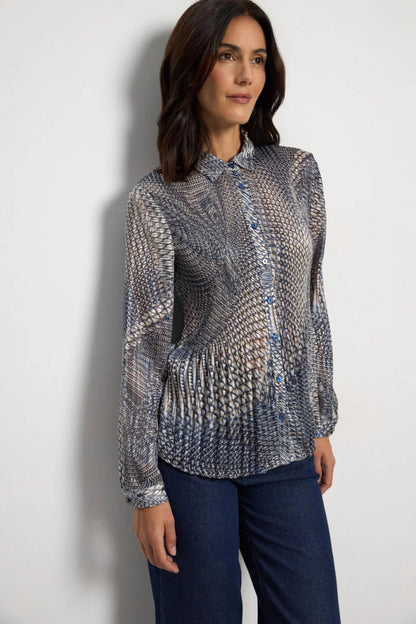 Tinta Iraida Blue Blouse