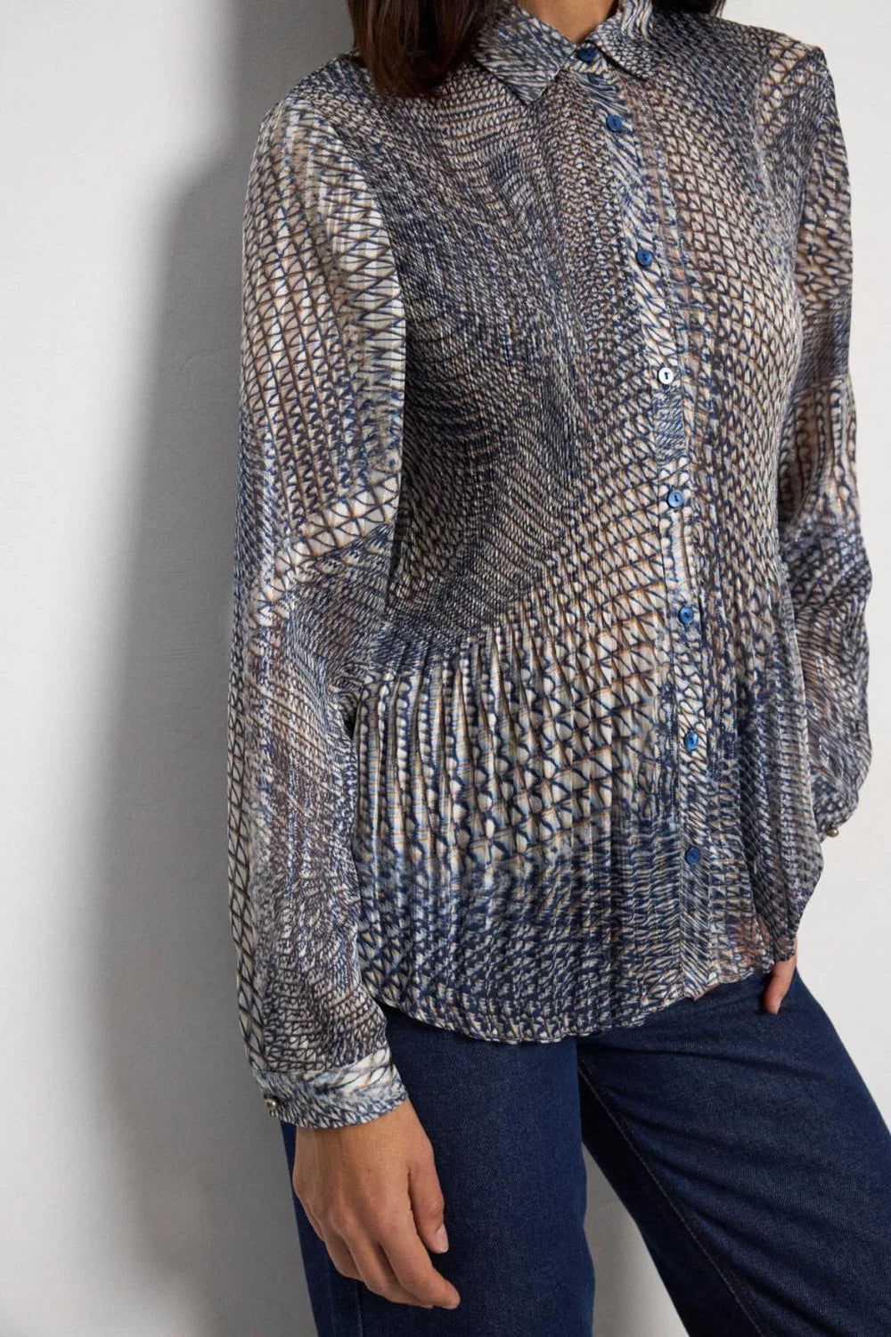 Tinta Iraida Blue Blouse