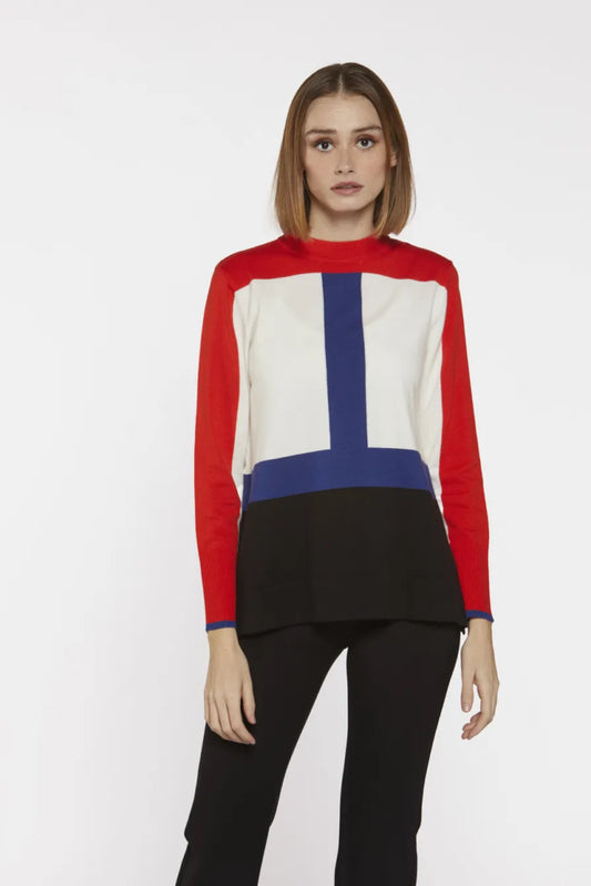 Colourblock Sweater