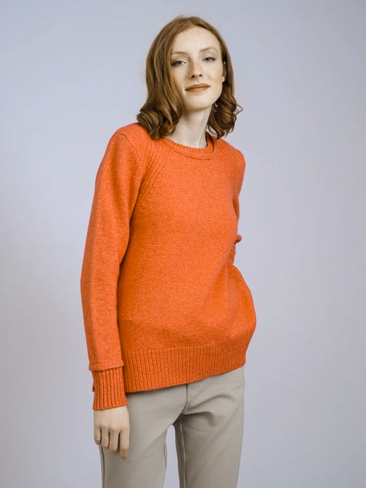 Orange Knit Sweater