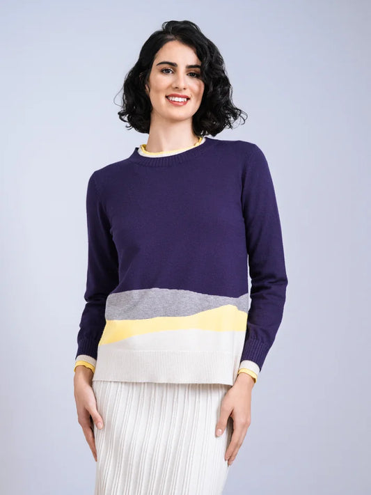 Purple Knit Jumper