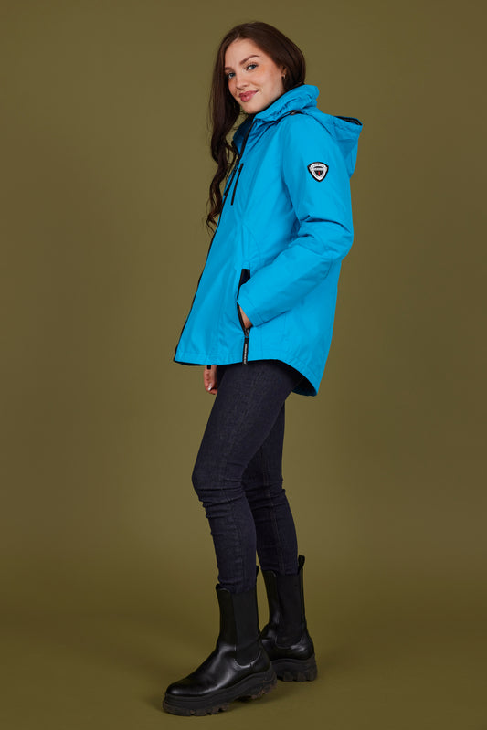 Blue Short Rain Jacket