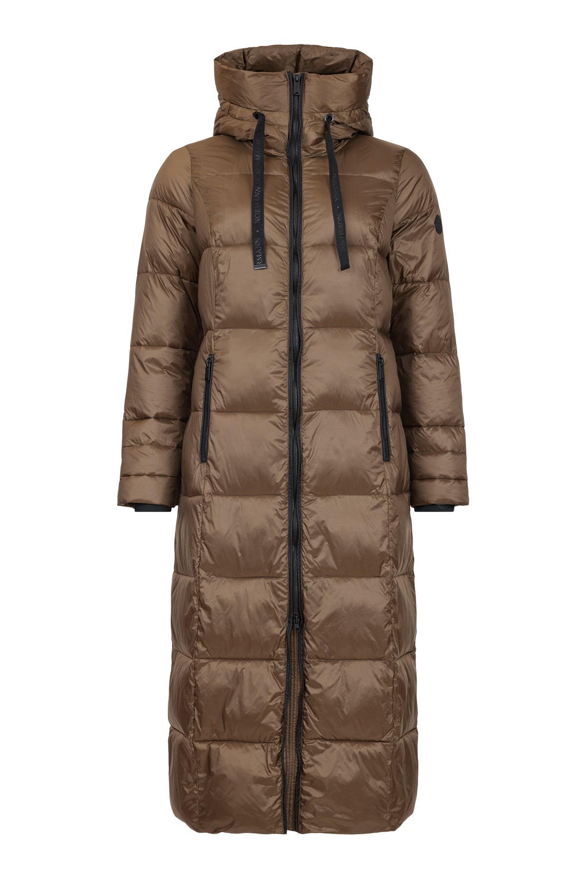 Brown Padded Puffer Coat