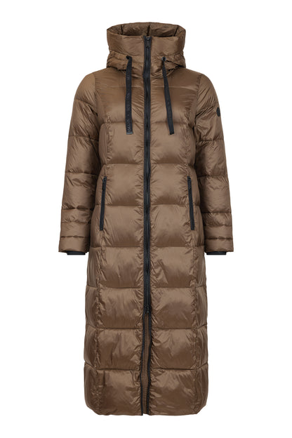 Brown Padded Puffer Coat