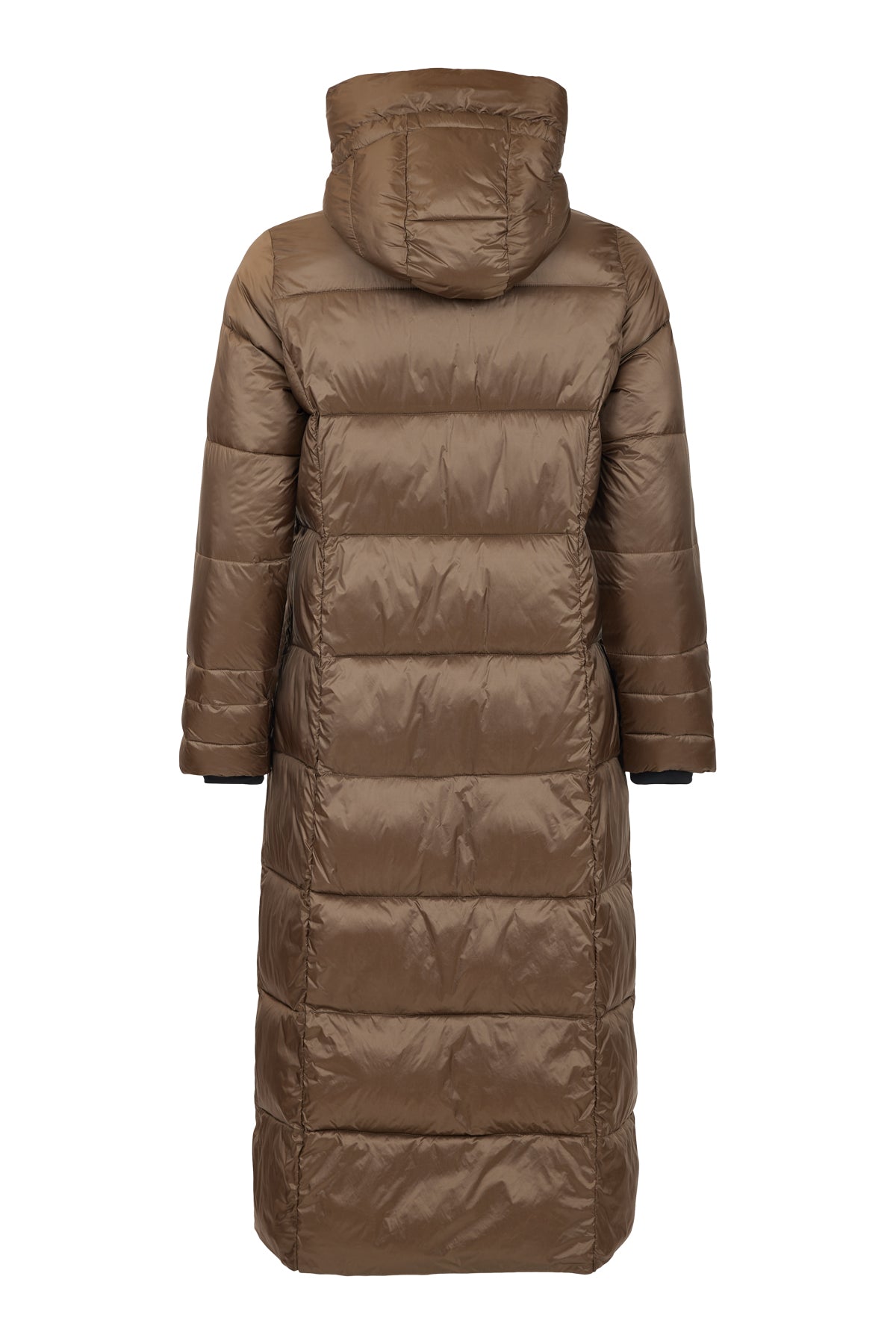 Brown Padded Puffer Coat