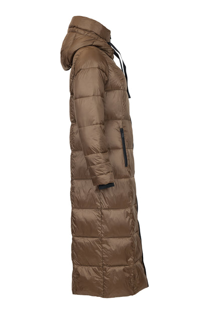Brown Padded Puffer Coat