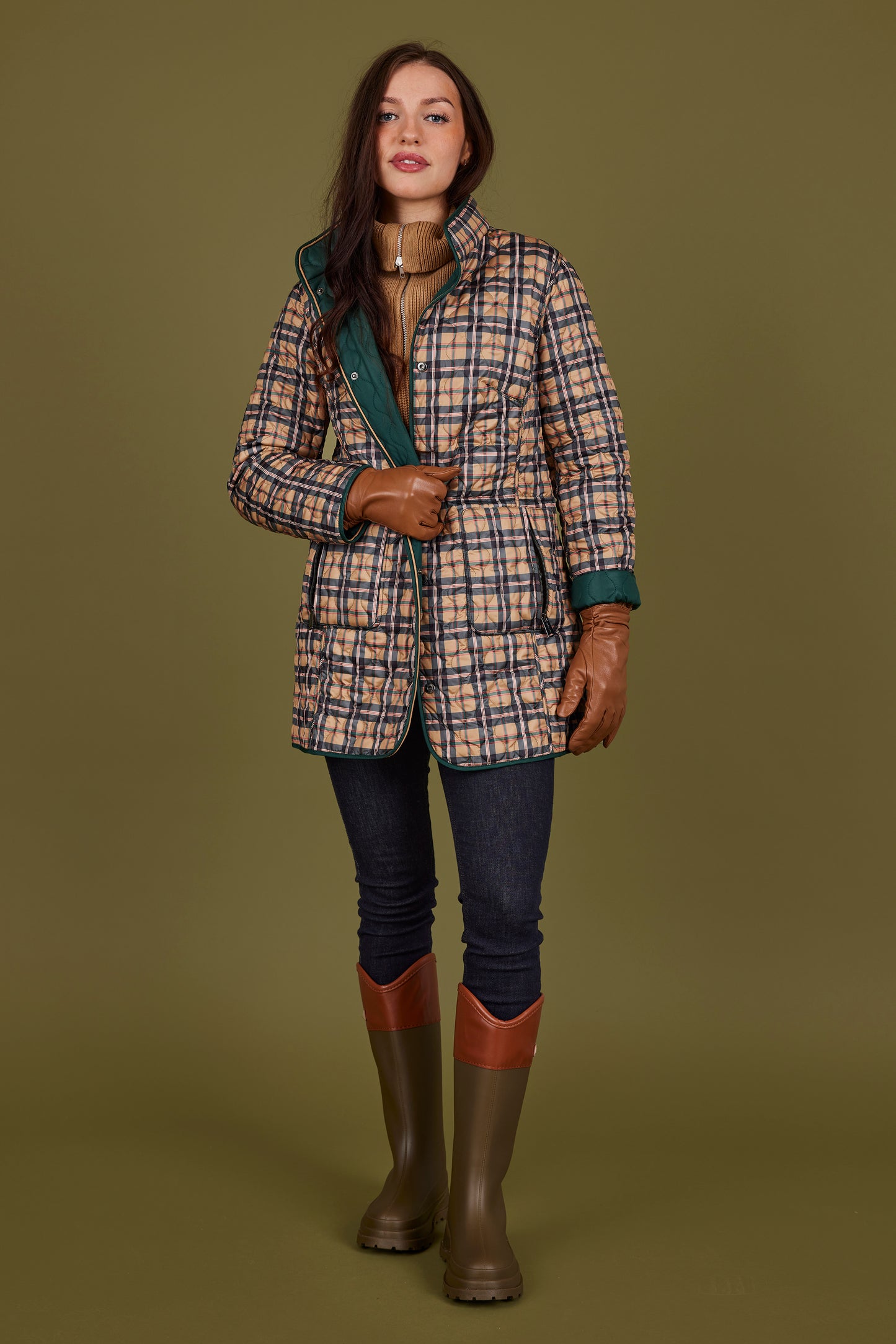 Reversible Green Jacket