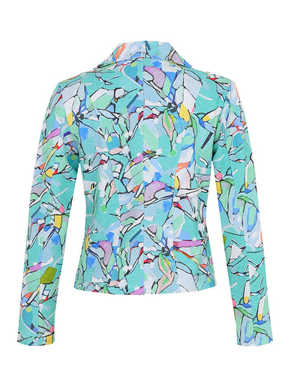 Dolcezza Abstract Floral Jacket