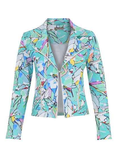 Dolcezza Abstract Floral Jacket