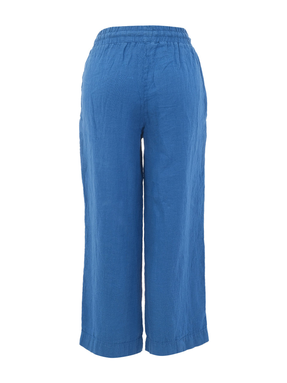 Dolcezza Indigo Linen Trousers