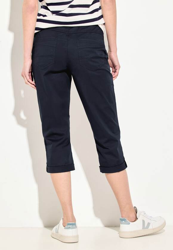 Cecil Universal Blue Papertouch 3/4 Trousers
