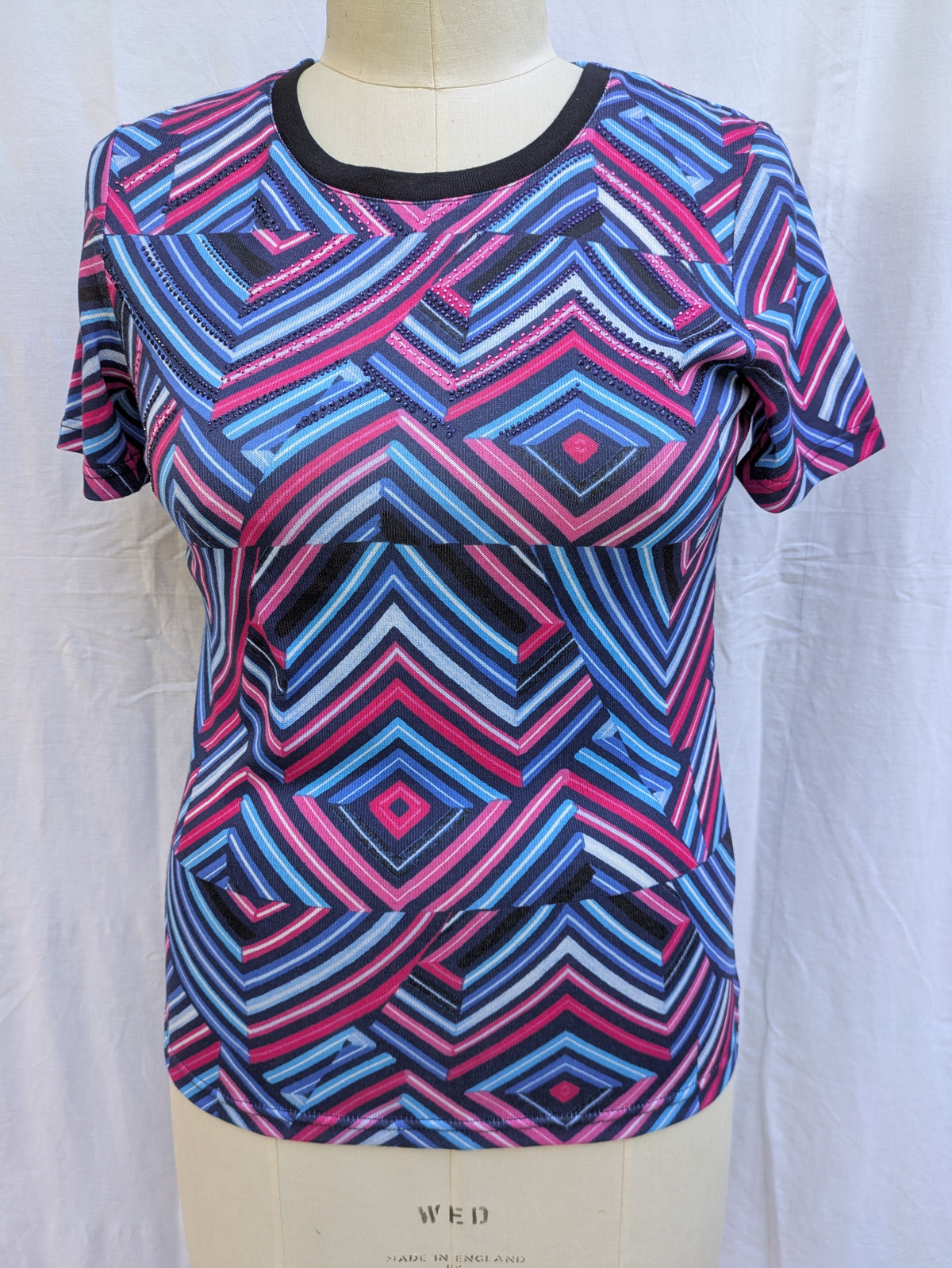 Libra Zigzag Print Twinset