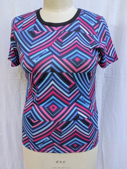Libra Zigzag Print Twinset