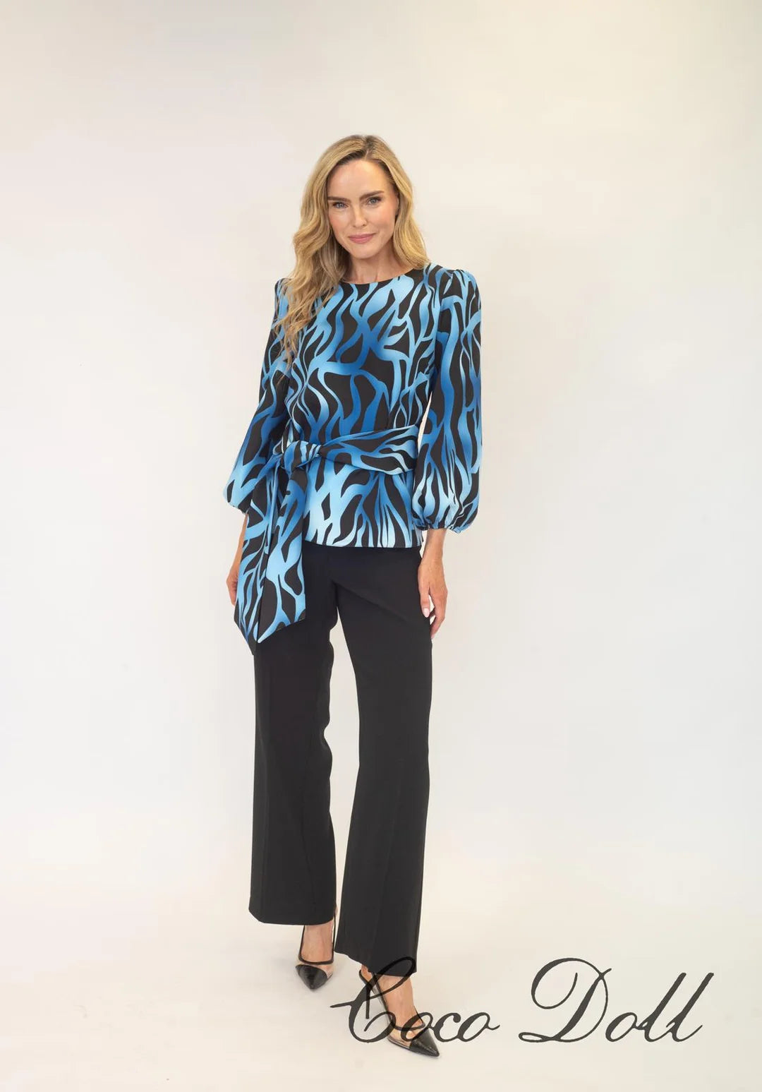 CocoDoll Gem Blue Print 2 Piece