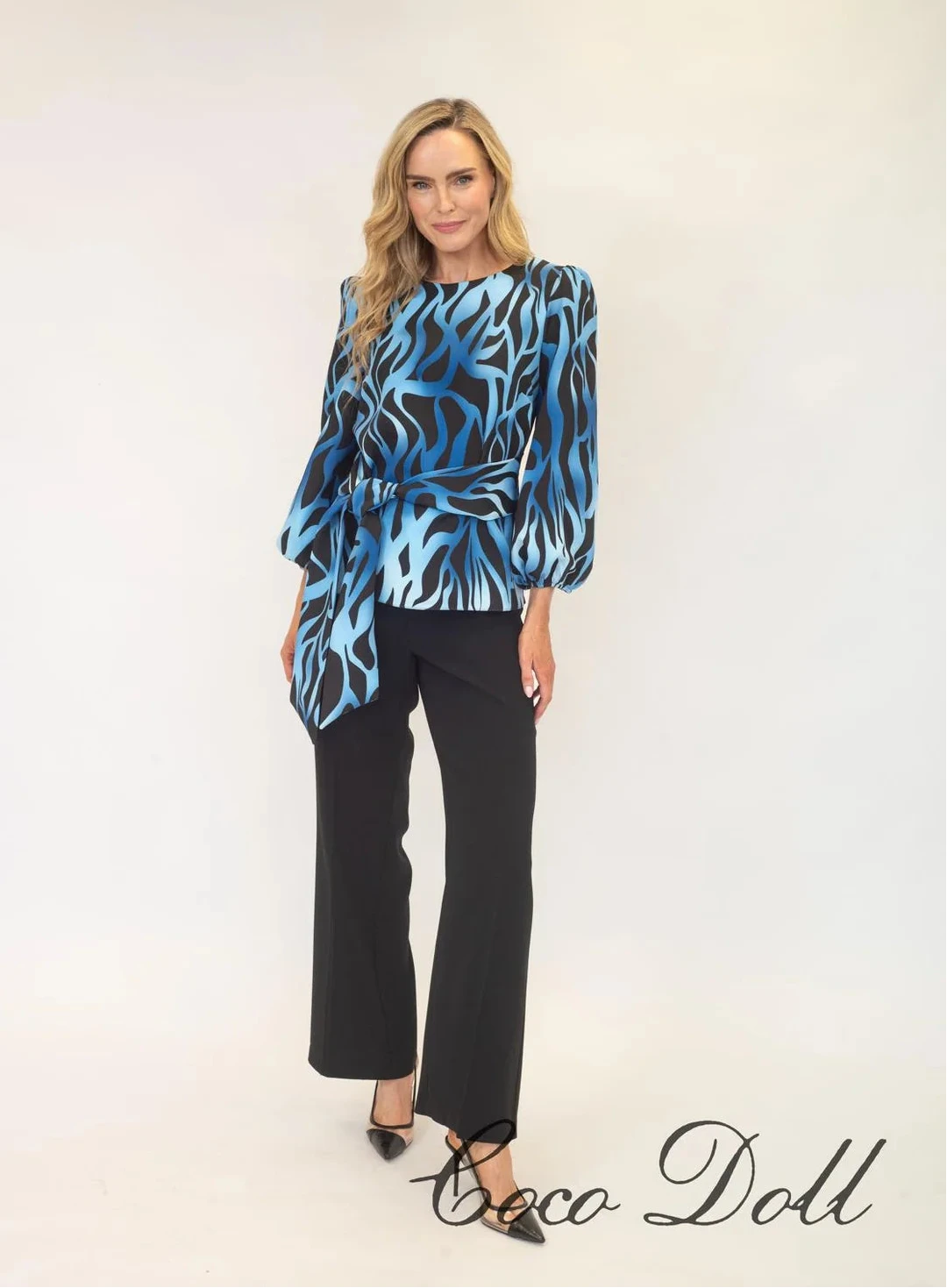 CocoDoll Gem Blue Print 2 Piece