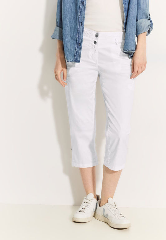 Cecil White Papertouch 3/4 Trousers