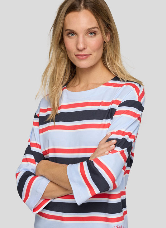 Rabe Red Striped Top