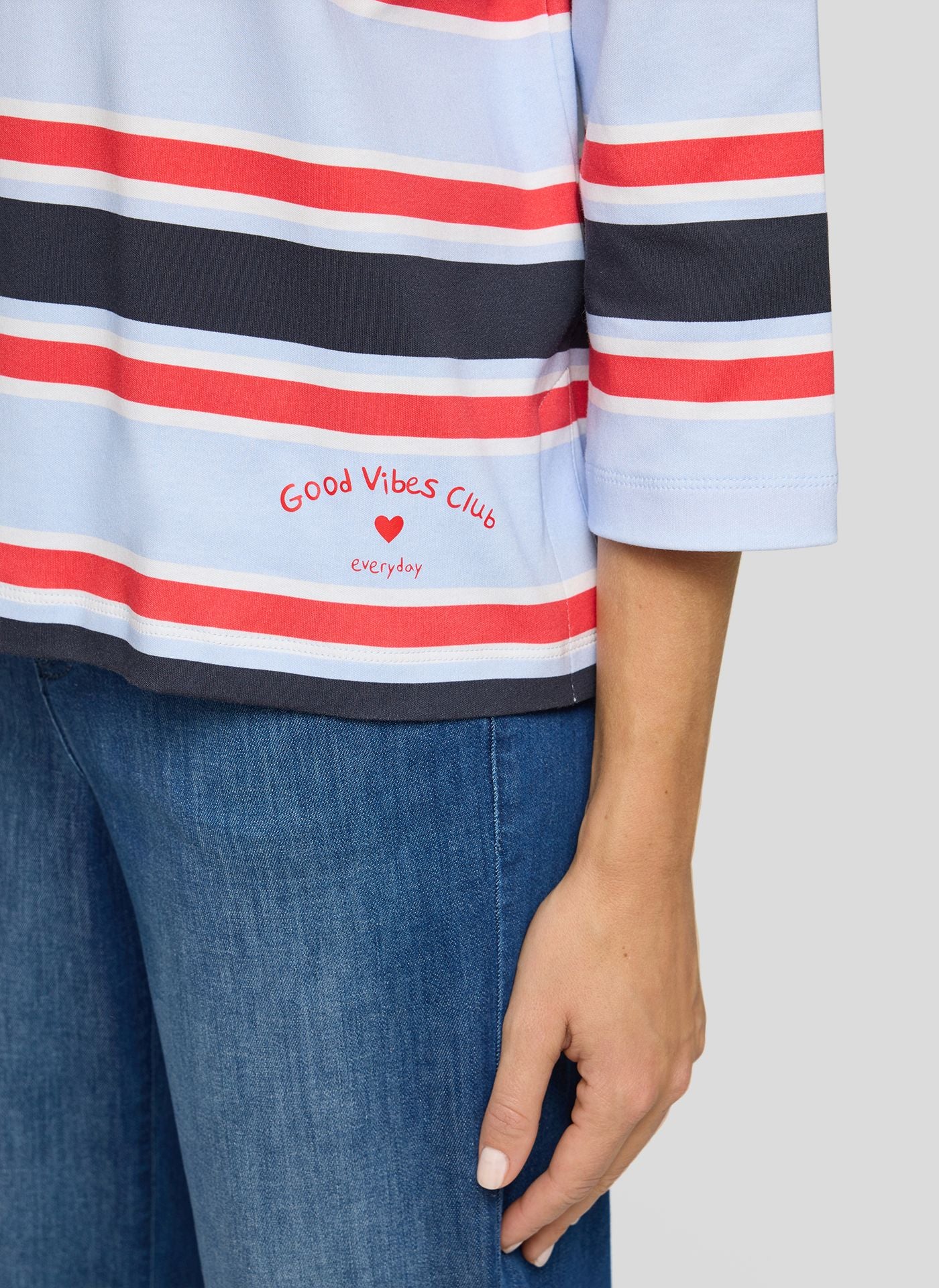 Rabe Red Striped Top