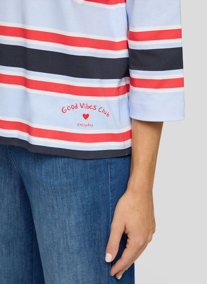 Rabe Red Striped Top