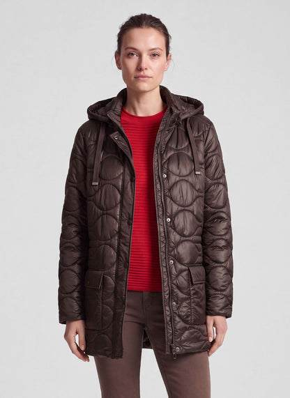 RABE Brown Quilted Jacket