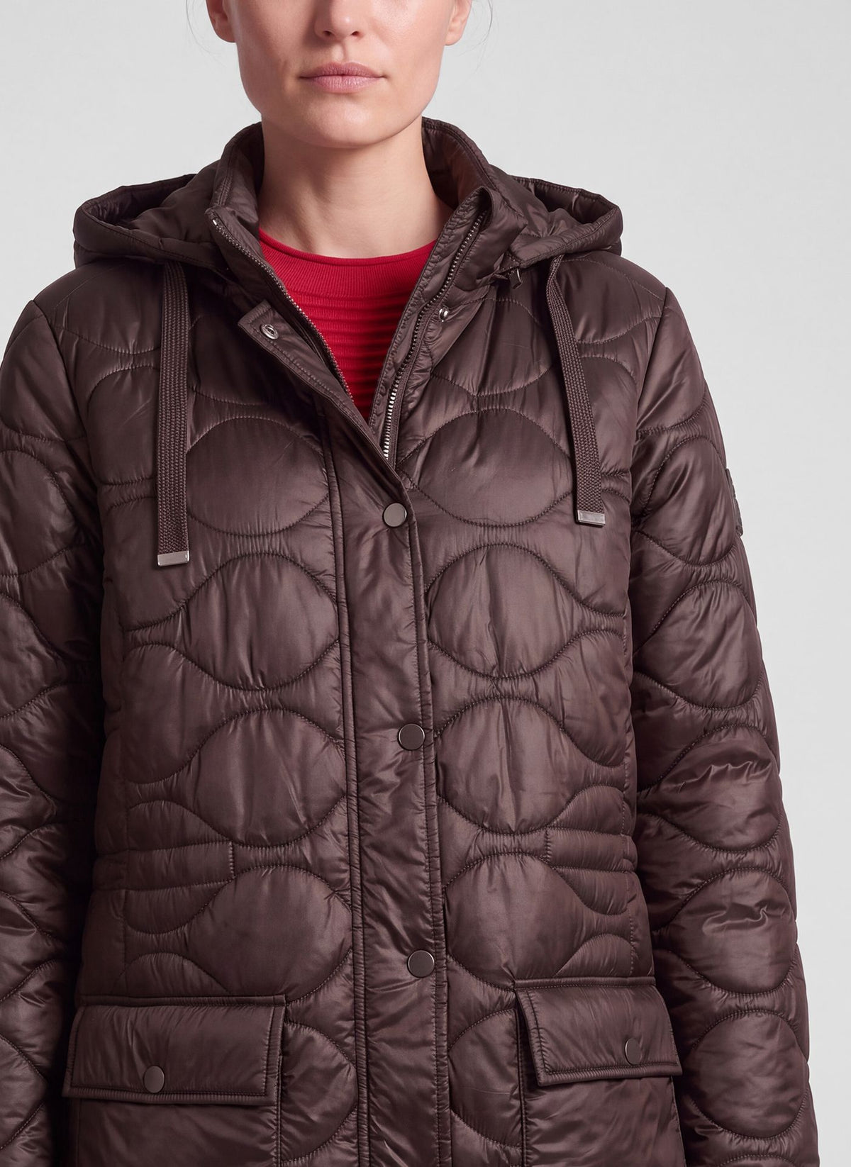 RABE Brown Quilted Jacket