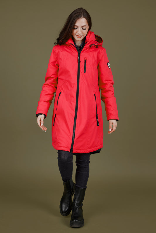 Red Rain Jacket