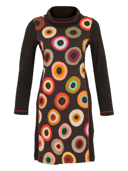 Circle Print Dress